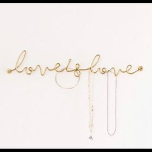 Love is Love Wall Hook - home decor